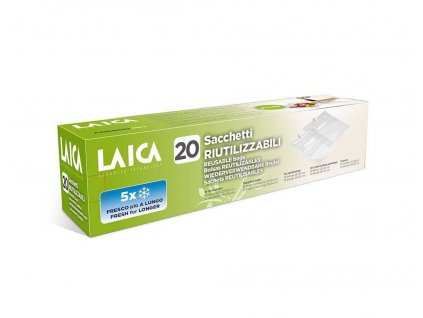 Laica vákuové sáčky s ventilom 22 a 26 x34cm set 20ks VT3521