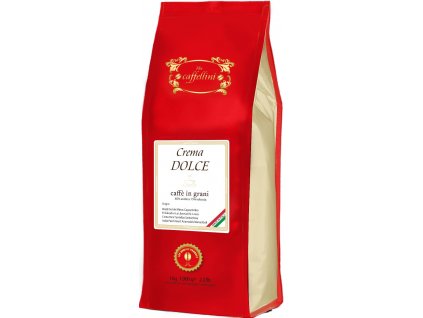 Caffellini Crema Dolce, 1kg zrnková, 85 % arabica, 15 % robusta