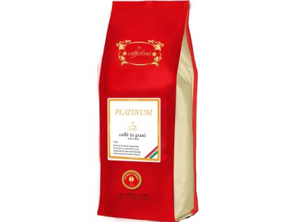 Caffellini Platinum, 1kg zrnková, 100 % arabica