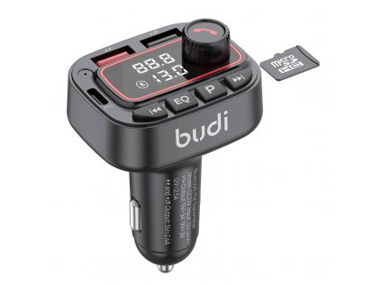 Vysielač do auta USB x 2 Budi, 12V-24V