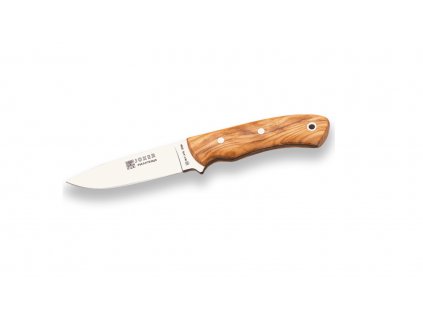 JOKER CO17 PANTERA lovecký nôž 9,5 cm, olivové drevo, kožené puzdro
