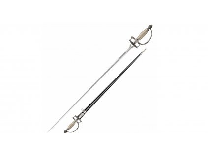 Cold Steel 88SMS Small Sword zberateľský meč 79,4 cm, kov, kožené puzdro