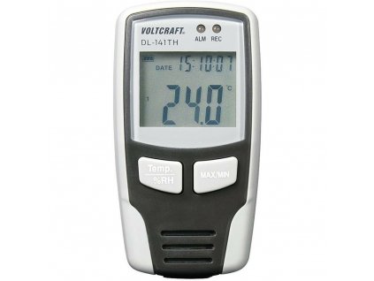 Teplotní/vlhkostní datalogger DL-141TH, -40 až+70 °C VOLTCRAFT