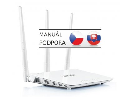 Tenda F3 (F303) Wireless-N Router 802.11b/g/n, 300Mbps, 1x WAN, 3x LAN, 3x Ext. Ant.