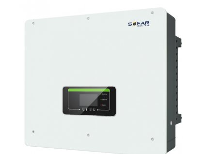 FVE Solárny striedač menič SOFAR HYD 5KTL-3PH, hybrid MPPT grid-off