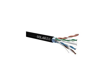 Inštalačný kábel Solarix CAT6 FTP PE Fca vonkajší 500m/cievka SXKD-6-FTP-PE