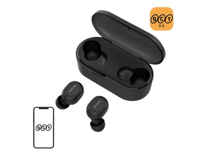 Bezdrôtové slúchadlá TWS QCY T2C Bluetooth V5.0 (čierne)