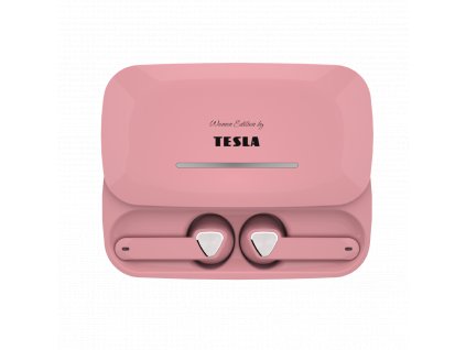 TESLA Sound EB20 - bezdrátová Bluetooth sluchátka (Pearl Pink)