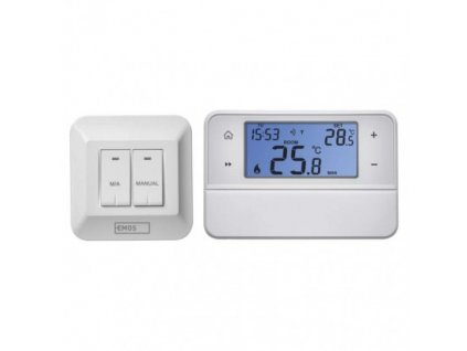 Izbový termostat EMOS P5616OT s komunikáciou OpenTherm, bezdrôtový