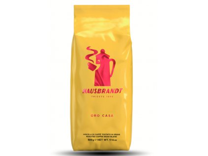 Hausbrandt Oro Casa 500g zrno 50% Arabica 50% Robusta