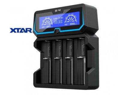 Nabíjačka akumulátorov 4 x Li-ion/Ni-MH LCD XTAR X4