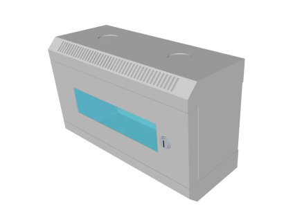 10'' rack jednodielny 4U/140 DATACOM Šedý Skl.dv.
