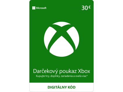 ESD XBOX - Dárková karta Xbox 30 EUR