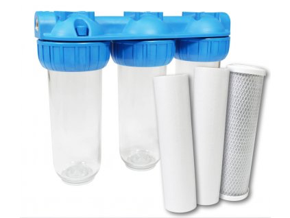 Donner Three stage water filtration set TRIO (activated carbon block)