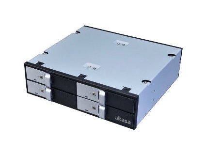 AKASA Lokstor M22 - 4 x 2,5'' HDD rack do 5,25''