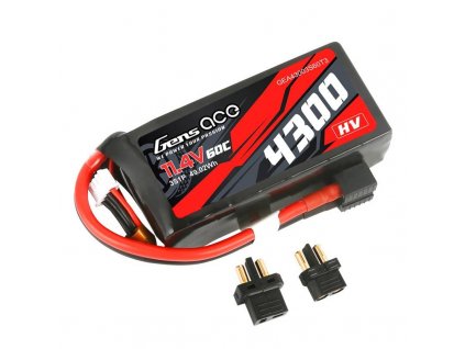 Batéria Gens Ace 4300mAh 11,4V 60C 3S1P z XT60/T-Plug