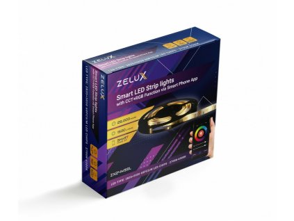Zelux LED pás 5m CCT+RGB BCT-01863