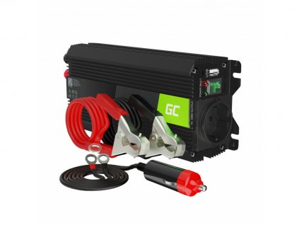 Green Cell INVGC03 automobilový menič napätia 12V to 230V, 500W/1000W