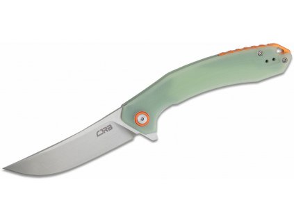 CJRB J1906-NTG Gobi G10 Translucent Green vreckový nôž 8,6 cm, transparentná zelená, G10