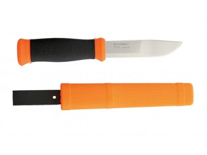 Morakniv 12057 2000 Orange vonkajší nôž 10,9 cm, oranžová, plast, guma, plastové puzdro