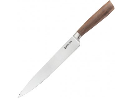 Böker Manufaktur Solingen 130760 Core Professional plátkovací kuchynský nôž 20,7 cm, orechové drevo