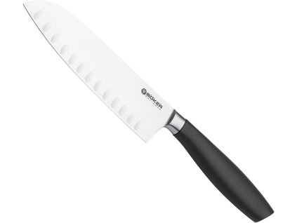 Böker Manufaktur Solingen 130835 Core Professional Santoku nôž 16,5 cm, čierna, syntetika