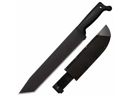 Cold Steel 97BTMS Tanto Machete mačeta 33 cm, celočierna, polypropylén, nylonové puzdro