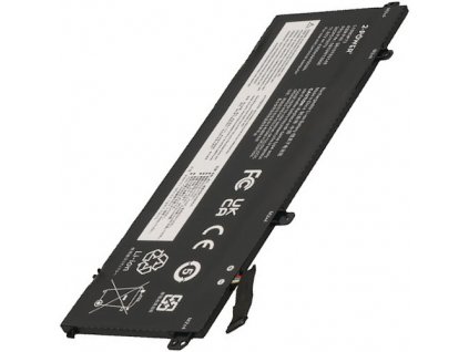 2-POWER Baterie 11,55V 4350mAh pro Lenovo ThinkPad P14s, P43s, T490, T495