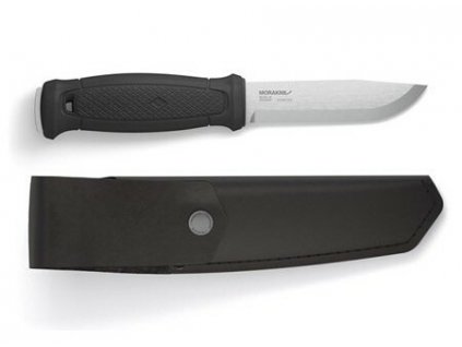 Morakniv 12635 Garberg outdoor nôž 10,9 cm, čierna, polymér, kožené puzdro