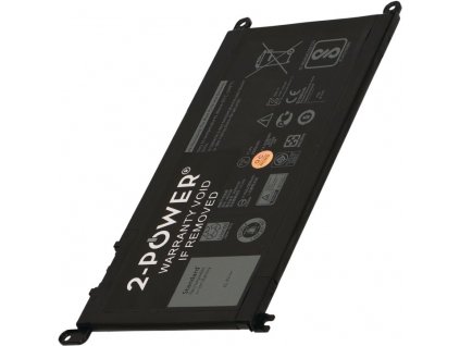 2-POWER Batéria 11,4V 3500mAh pre Dell Inspiron 13 (5368), Latitude 13 3379, Vostro 15 (5568)