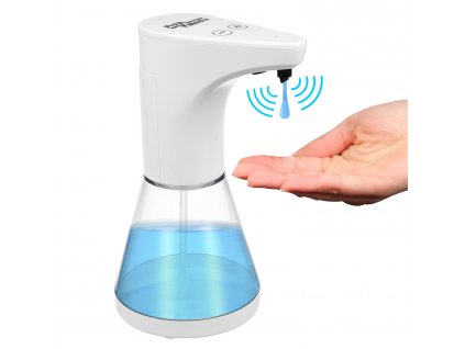 Promedix automatický dávkovač, dávkovacia nádoba na tekuté mydlá, dezinfekčné kvapaliny, 480 ml, 4xAA PR-530