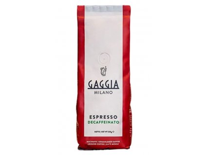 Gaggia mletá káva bezkofeinová 250 g