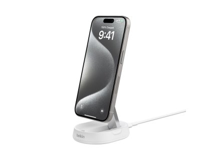Belkin Pro Convertible Qi2,15W, mag.stojan,biely