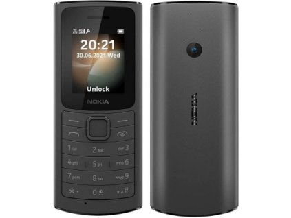 Nokia 105 DS Black 2021 (Asia spec+EU charger)