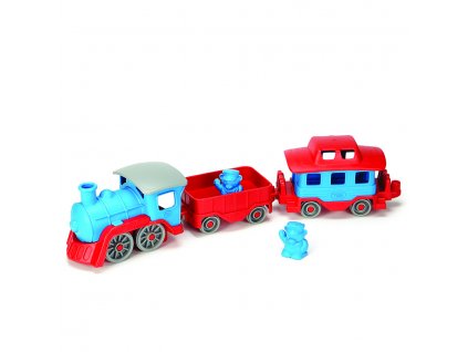 Green Toys Vlak modrý