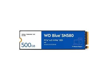 SSD NVMe 500GB PCIe SN580,Gen4 Blue WD