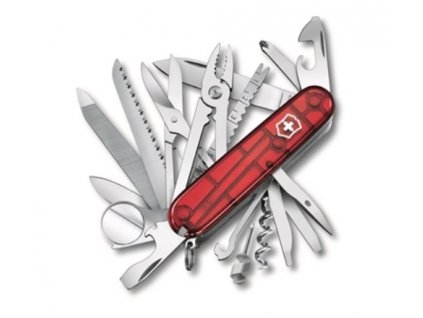 Victorinox 1.6795.T SwissChamp multifunkčný nôž 91 mm, červená, 33 funkcií