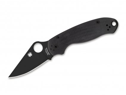 Spyderco C223GPBK Para 3 Black G10 vreckový nôž 7,5 cm, celočierna, G10