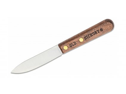 ONTARIO ON7027 OH-O Bird & Trout lovecký nôž 8,6 cm, drevo, kožené puzdro