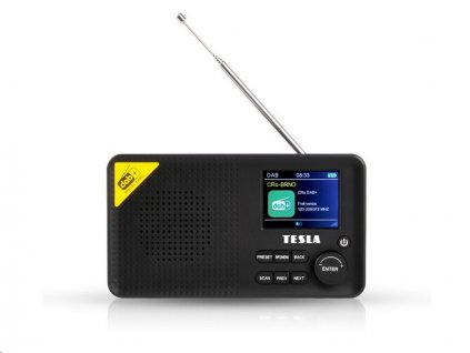 TESLA Sound DAB65 - rádio s certifikáciou DAB+