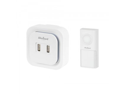 Bezdrôtový zvonček 36 melódií + 2x USB