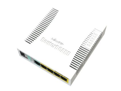 Mikrotik Cloud Smart Switch CSS106-1G-4P-1S (RB260GSP), 5x 1G, 1x SFP, PoE switch