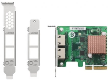 QNAP QXG-2G2T-I225 - 2,5GbE (2 porty) PCIe karta pre PC aj NAS
