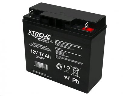 Olovená batéria 12V / 17Ah XTREME / Enerwell bezúdržbová gélová batéria
