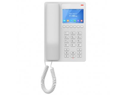 Grandstream GHP630 SIP hotelový telefon s displejem, bílý