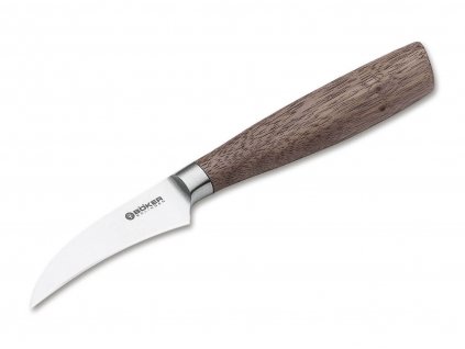 Böker Manufaktur Solingen 130725 Core kuchynský nôž 7 cm, orechové drevo