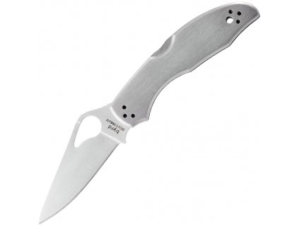 Byrd BY04P2 Meadowlark 2 Plain Stainless vreckový nôž 7,5 cm, celooceľový