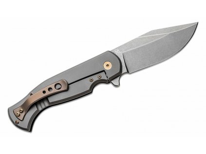 FX-524 TICF FOX knives EAST WOOD TIGER FOLD. KNIFE ,CPM-S90VN BLADE ACID,CARBON FIBER HDL