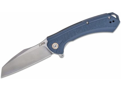 CJRB J1909-GYF Barranca vreckový nôž 9,4 cm, Stonewash, šedo-modrá, G10
