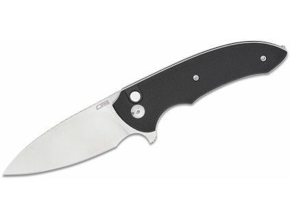 CJRB J1930-BK SPACE COWBOY vreckový nôž 7,5 cm, Sand Polish, čierna, G10